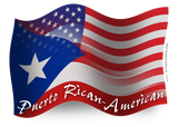 Discover Puerto Rican-American Waving Flag