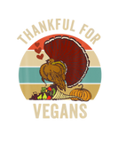 Discover Thankful For Vegans Vintage Thanksgiving Funny Cos