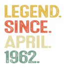 Discover Legend April 1962 Bday 60 Yrs Old Men 60Th Birthda