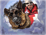 Discover Saint Bernard Search and Rescue Art