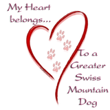 Discover Greater Swiss Mountain Dog Heart Belongs