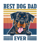 Discover Mens Best Rottweiler Dad Ever Funny Dog Dad Father