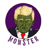 Discover Trump einstein's Monster Scary Halloween