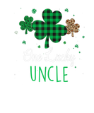 Discover One Lucky Uncle Leopard Plaid Shamrock Patrick's D
