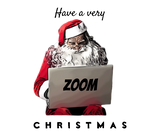 Discover Zoom Christmas, white