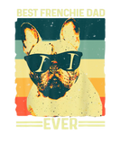 Discover Best Frenchie Dad Ever Retro French Bulldog Father