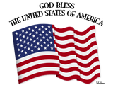 Discover GOD BLESS THE UNITED STATES OF AMERICA US flag