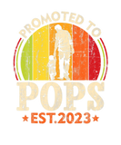 Discover Mens Promoted To Pops Est 2023 Retro Vintage First