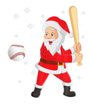 Discover Christmas Santa Playing Baseball Sport Ugly Sweate