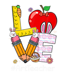 Discover LOVE Art Teacher Life Funny Easter Day Bunny Egg H
