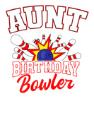 Discover Aunt Of The Birthday Bowler Bday Bowling Party Cel