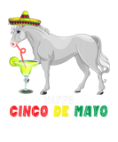 Discover Happy Cinco De Mayo Horse Drinking Margarita Flami