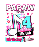 Discover Papaw Musical Birthday Queen 4 Years Old