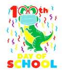 Discover 100Th Day Of School T Rex Dino Face Mask 100 Days