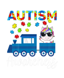 Discover Kids Autism Awareness Day Unicorn Train Lover Puzz