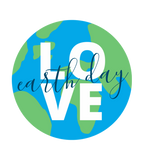 Discover Earth Day Cute Blue Green Statement Planet Graphic