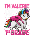 Discover Kids 1St Grader Unicorn I'm Valerie And Ready For