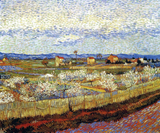 Discover Vincent Van Gogh - La Crau With Peach Trees