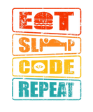 Discover Eat Sleep Code Repeat Computer Science Programmer