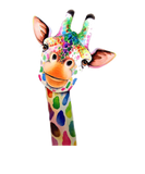 Discover Cute Giraffe Neck Painting. Giraffe Lover