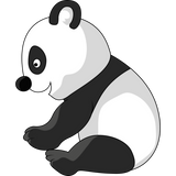 Discover Panda animal, cartoon character