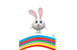 Discover Bunny over the rainbow