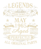 Discover Legends Were Born In May 1965 57Th Birthday Gift
