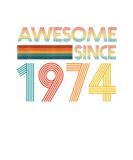 Discover Awesome Since 1974 47Th Birthday For Men Women Ret