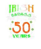 Discover 50 Years Old Irish Birthday Gifts Ireland Flag Pat