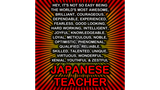 Discover Hey, It’s Not So Easy Being ... Japanese Teacher