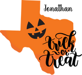 Discover Orange Texas Jack 'O Lantern Face Trick or Treat