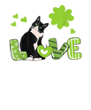 Discover Tuxedo Cat Saint St. Patrick's Paddy's Day Cat Lov