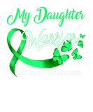 Discover Proud My Daughter Scoliosis Warrior Green Ribbon B