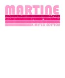 Discover MARTINE Name Personalized Retro Vintage 80S 90S Bi