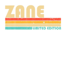 Discover ZANE Name Personalized Funny Retro Vintage Birthda