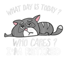 Discover Mens Lazy Cat I'm Retired Men 2022 Retirement