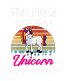 Discover Funny Stud Poker Design - Retro Unicorn - Vintage