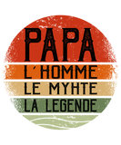 Discover gift man dad l'homme, legend, father gift