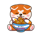 Discover Love Ramen Dog Chiba Inu Japanese Noodles Kawaii A