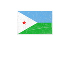 Discover Djibouti Flag With Vintage Djiboutian National Col