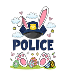 Discover Easter Bunny Cute Funny Police Gift For Men