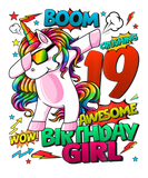 Discover 19 Years Old Birthday Comics Unicorn Dabbing 19Th
