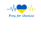 Discover Ukraine Heartbeat Pray For Ukraine Pride Flag Colo