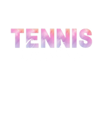 Discover Tennis Trendy Typography Sporty Girl Name Elegant