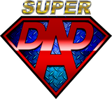 Discover Allin Gray Steel "Super Dad"