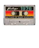Discover Vintage 1976 Retro Cassette 46Th Birthday 46 Years