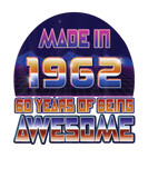 Discover Made In 1962 60Th Birthday