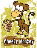Discover Funny Cheeky Monkey in the Jungle