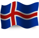 Discover Iceland Waving Flag