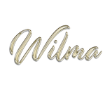 Discover Wilma white Handwriting